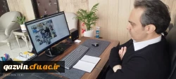حضور رئیس دانشگاه فرهنگیان استان قزوین در نشست مجازی وزیر آموزش و پرورش با رؤسای استانی دانشگاه فرهنگیان 2