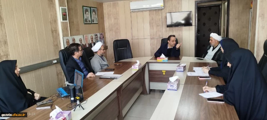 برگزاری جلسه کارگروه نخستین همایش ملی (PCK) آموزش کار و فناوری در دانشگاه فرهنگیان استان قزوین 2