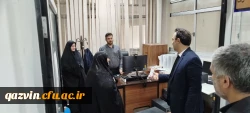 بازدید رئیس دانشگاه فرهنگیان استان قزوین از وضعیت فضاهای فیزیکی و محوطه دانشگاه 2