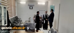 بازدید رئیس دانشگاه فرهنگیان استان قزوین از وضعیت فضاهای فیزیکی و محوطه دانشگاه 4