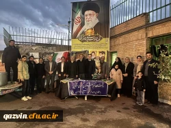 موکب دانشگاه فرهنگیان قزوین در شب های حضور و همبستگی مردم  4