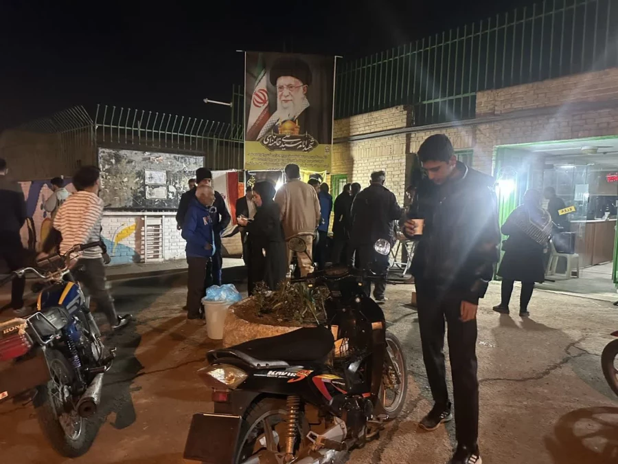 موکب دانشگاه فرهنگیان قزوین در شب های حضور و همبستگی مردم  6